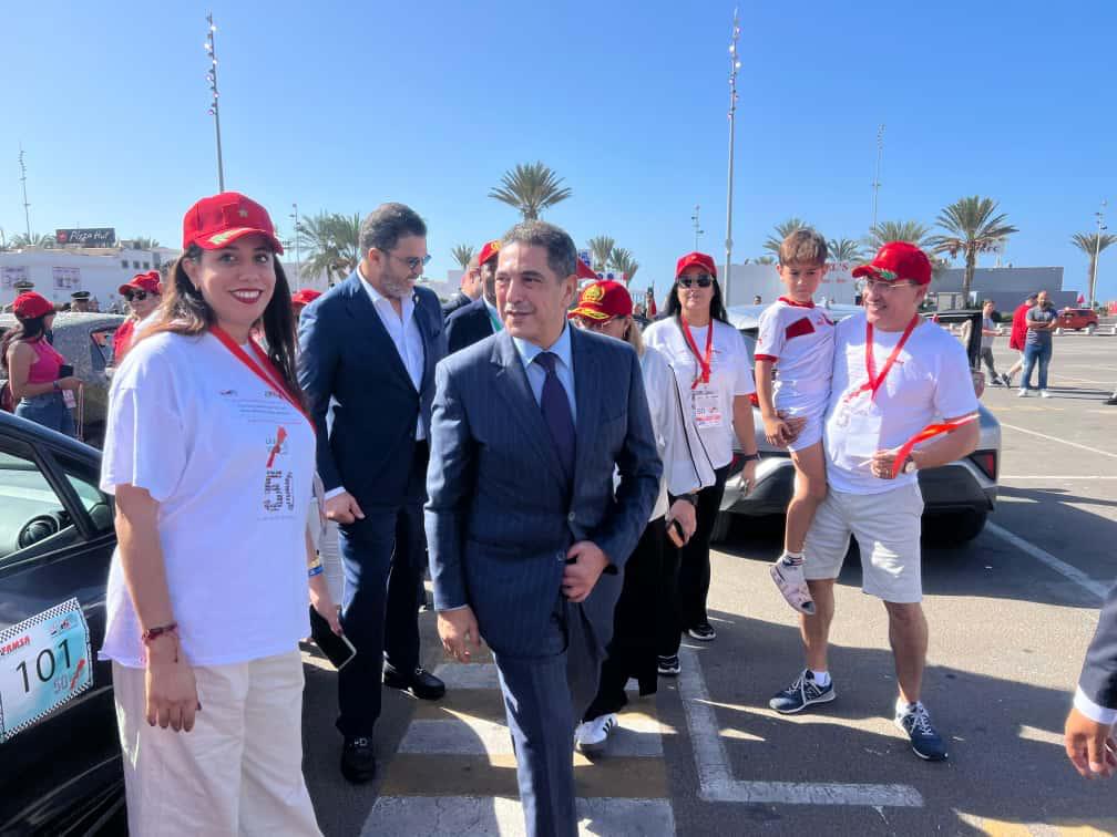 والي جهة سوس ماسة يعطي انطلاقة رالي قافلة المسيرة الخضراء للتنمية