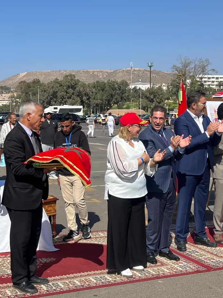 والي جهة سوس ماسة يعطي انطلاقة رالي قافلة المسيرة الخضراء للتنمية